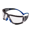 Lunettes de sécurité SecureFit™ 400, monture bleue/grise, mousse, revêtement antibuée/antirayure Scotchgard™ (K&N), optique transparente, SF401SGAF-BLU-F-EU